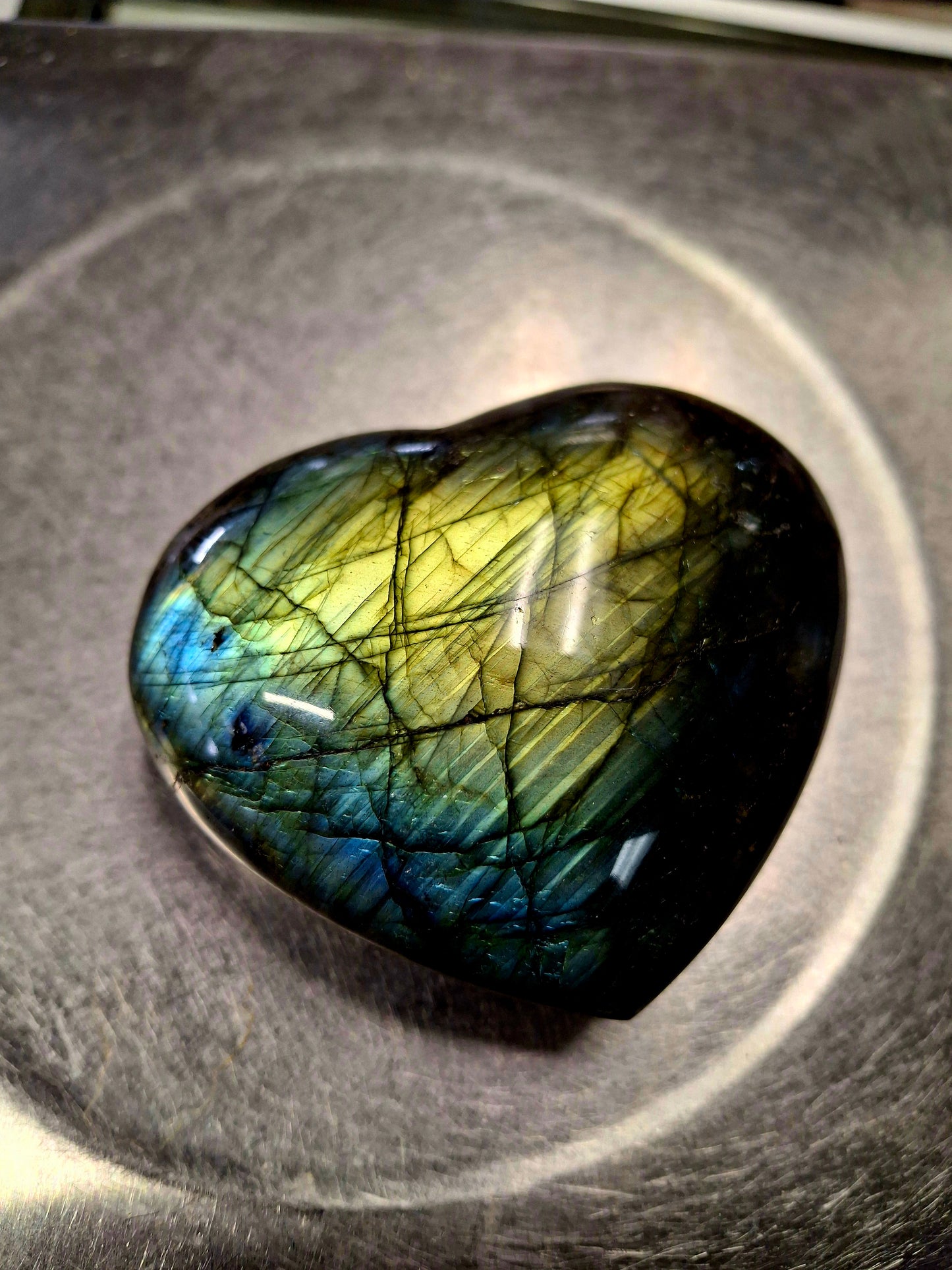 Labradorite Hearts