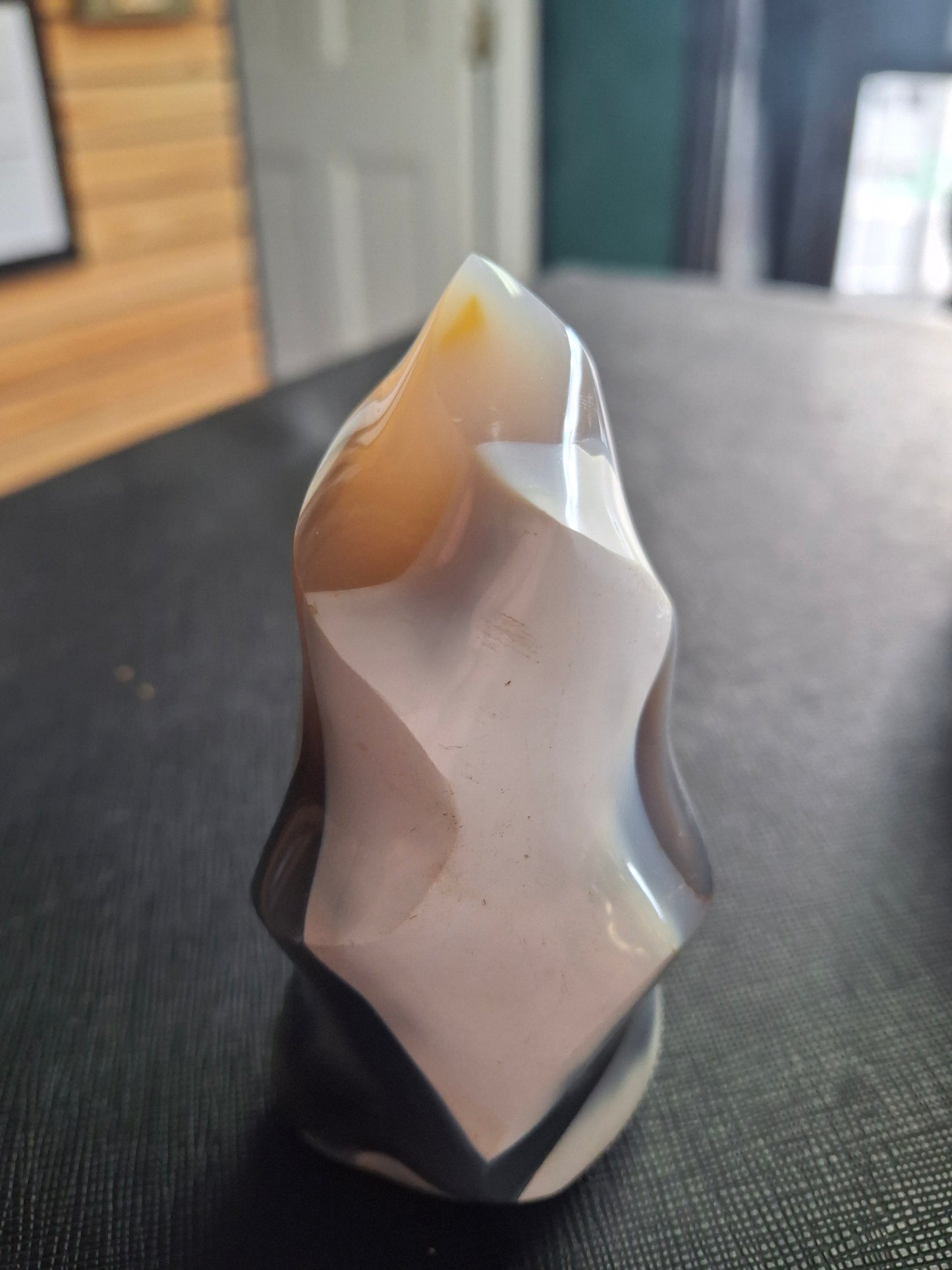 Orca Agate Flame