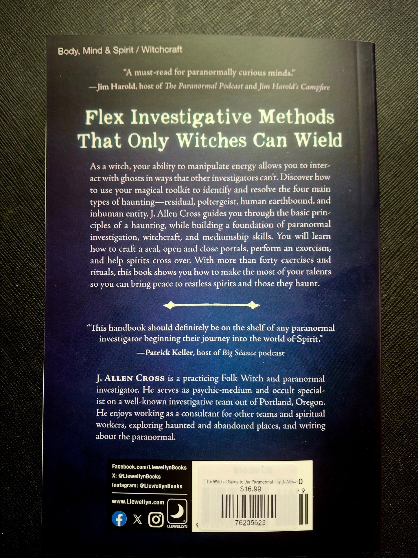 The Witch's Guide to the Paranormal - by J. Allen Cross