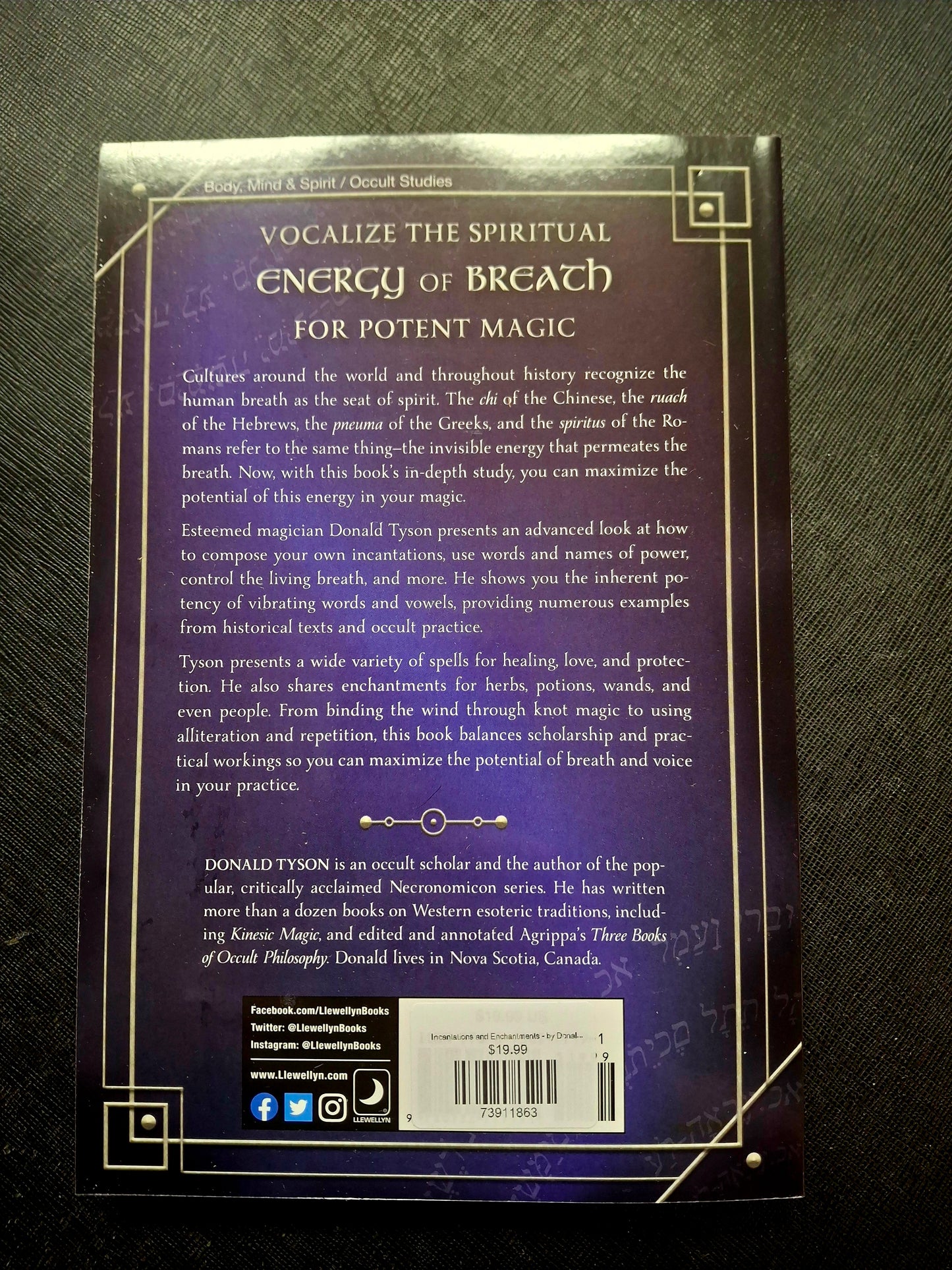 Incantations and Enchantments - by Donald Tyson