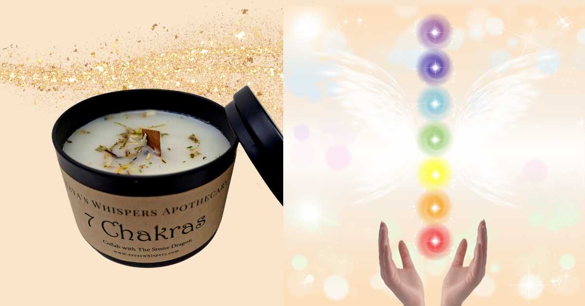 7 Chakras (Yaya's Whispers Apothecary) Candle