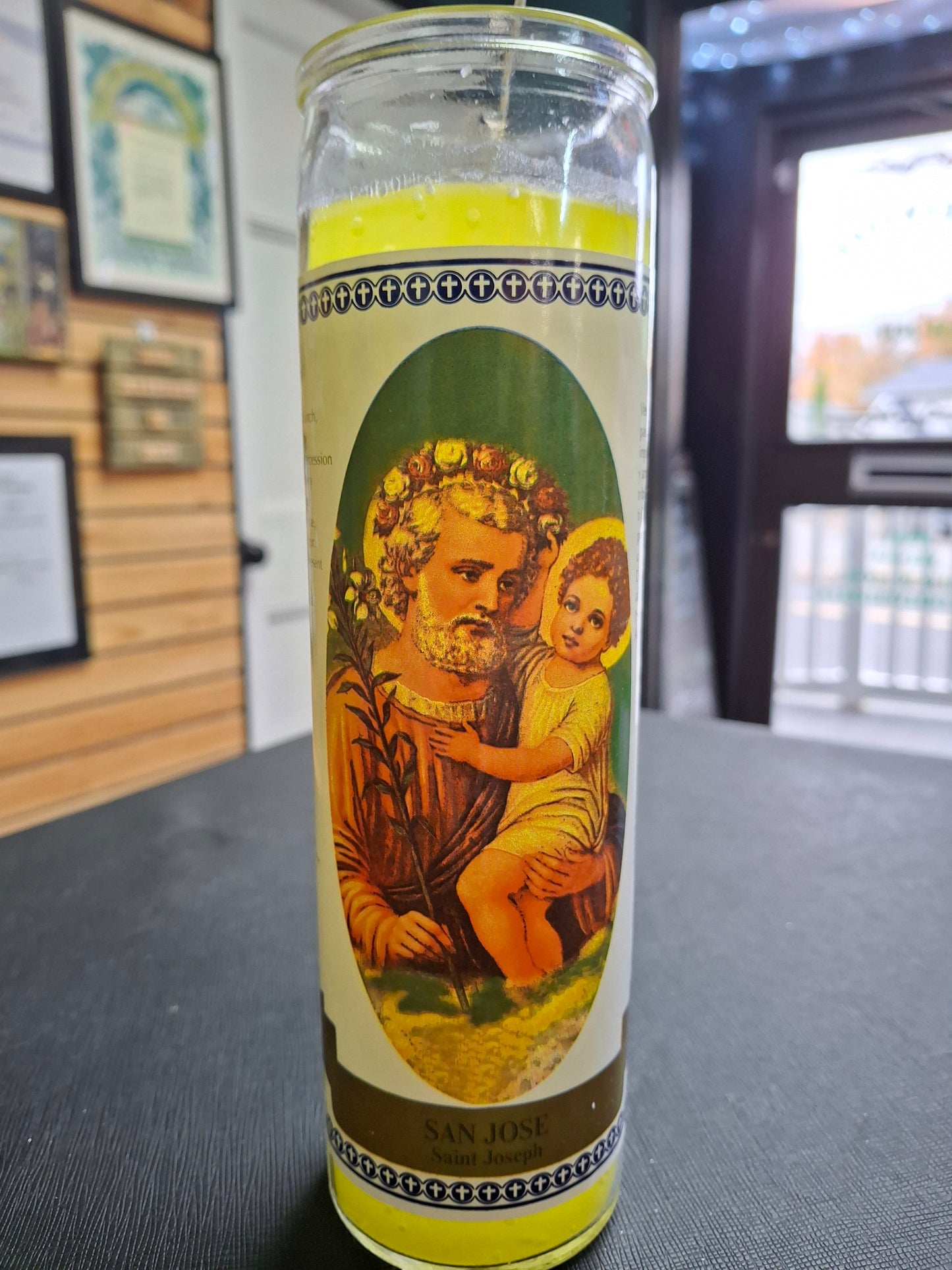 7 Day Labeled San Jose/St. Joseph Candle