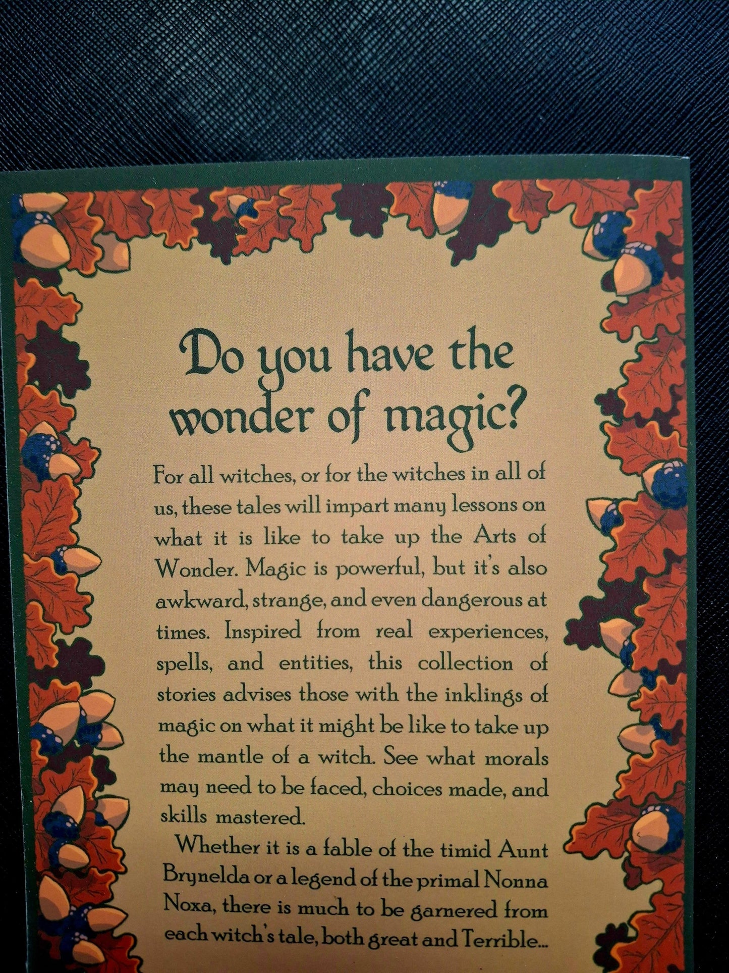 A Witch's Book of Terribles Legends, Tales, & Parables - Wycke Malliway