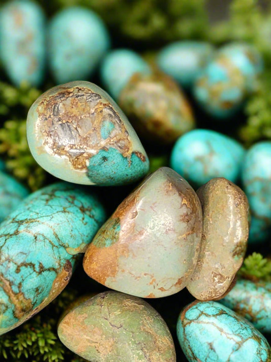 African Turquoise Tumbled