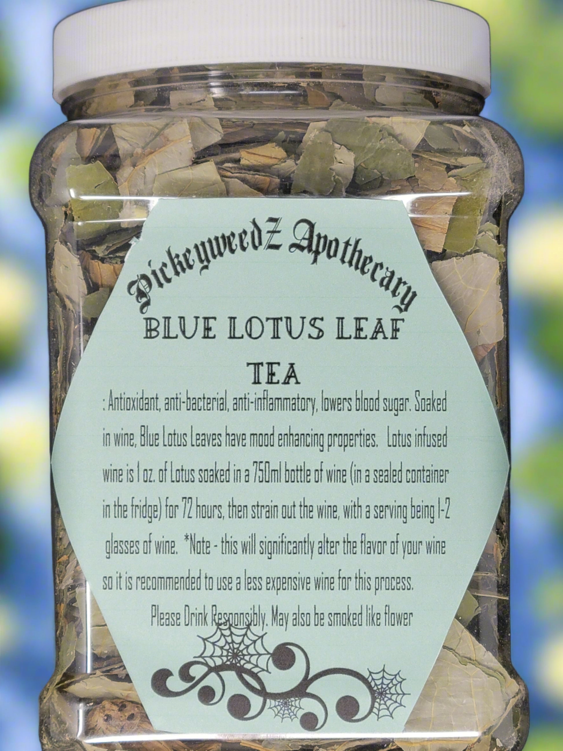 Blue Lotus Leaf