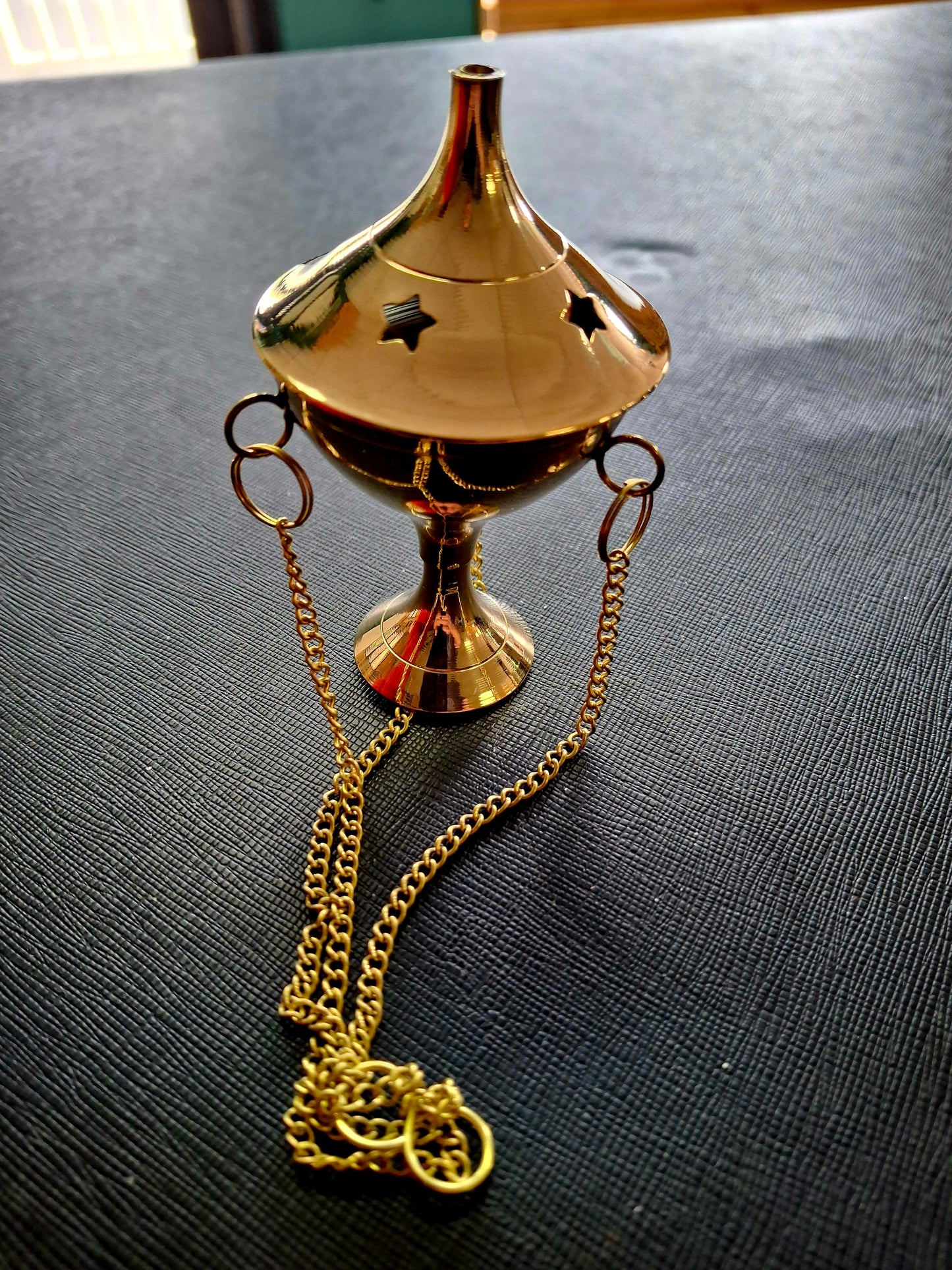Brass Hanging Censer Burner (Small)