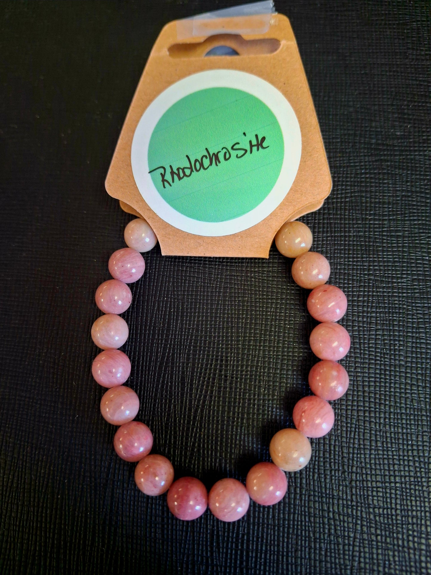 Energy Bead Bracelet 8mm Rhodochrosite