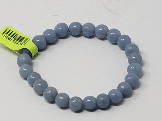 Energy Bead Bracelets Angelite 8mm