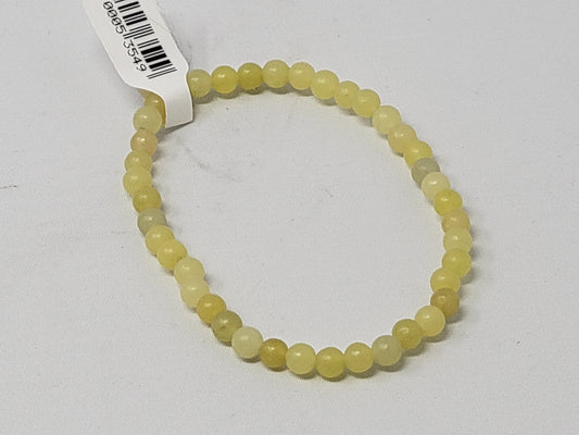 Energy Bead Bracelets Butter Jade 4mm