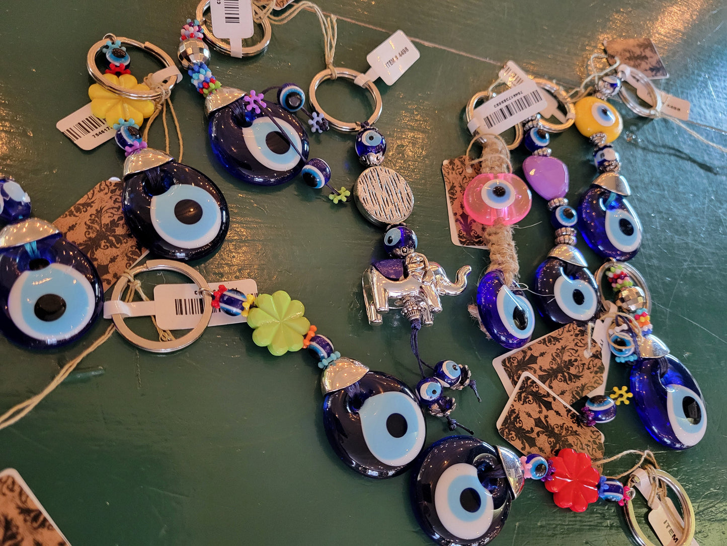 Evil Eye Keyring(Assorted)