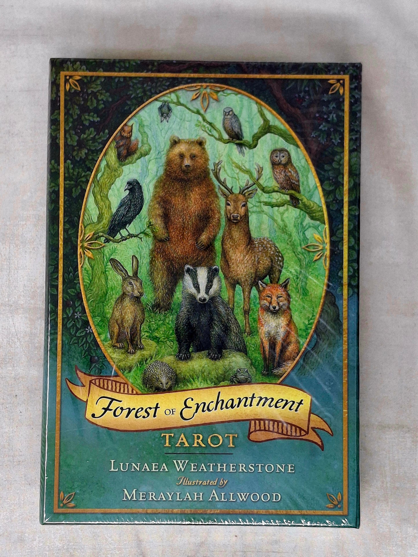 Forest of Enchantment Tarot by Lunaea Weatherstone (Author), Meraylah Allwood (Author)