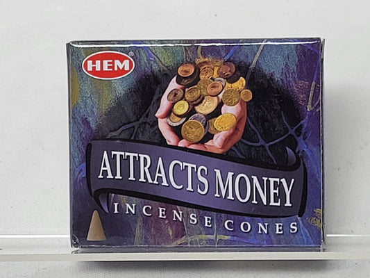 HEM Cone Incense (Attract Money)