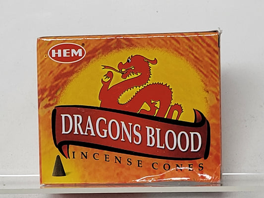 HEM Cone Incense (Dragon's Blood)