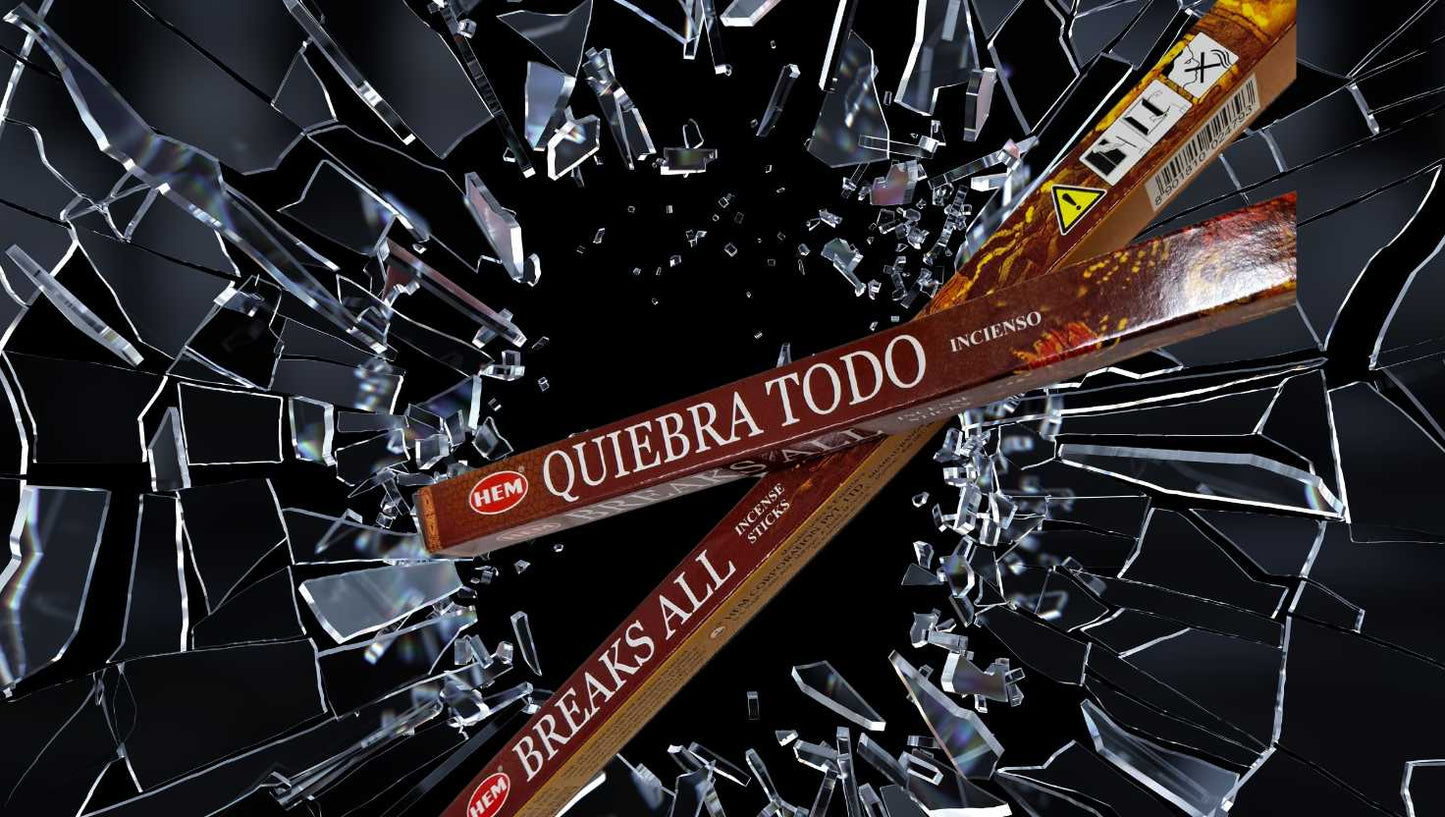 HEM Incense Sticks 8pk (Breaks All)