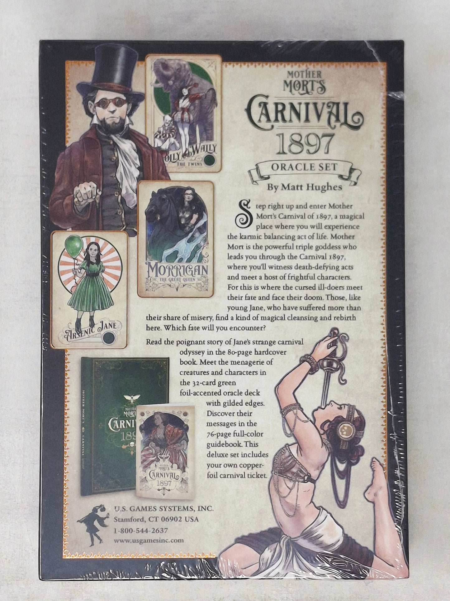 Mother Mort's Carnival of Souls 1897 Oracle Deck