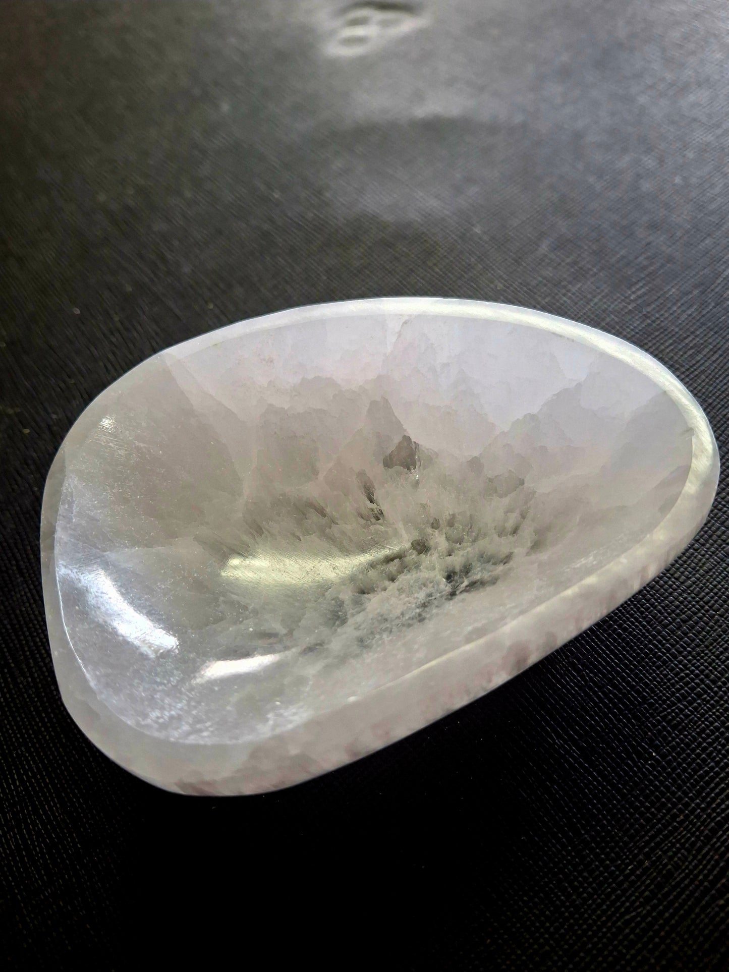 Natural Cut Selenite Altar Bowl 10cm-12cm (4-5") Assorted Shapes