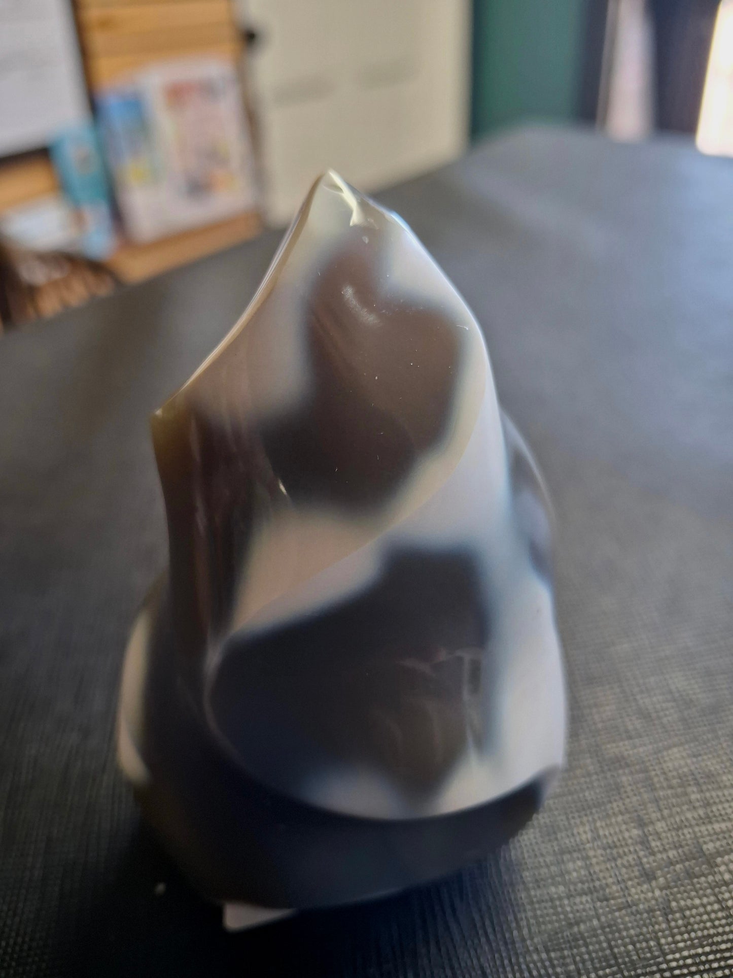 Orca Agate Flame
