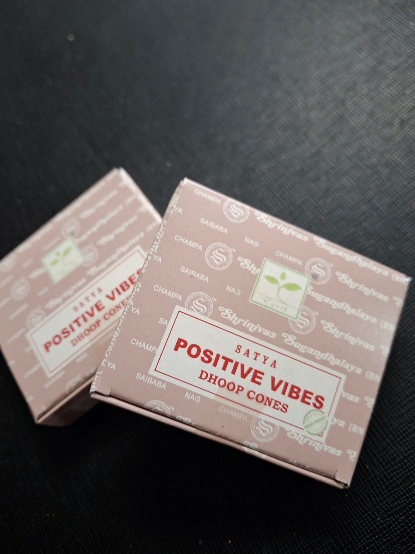 Satya Dhoop Cone Incense (Positive Vibes)