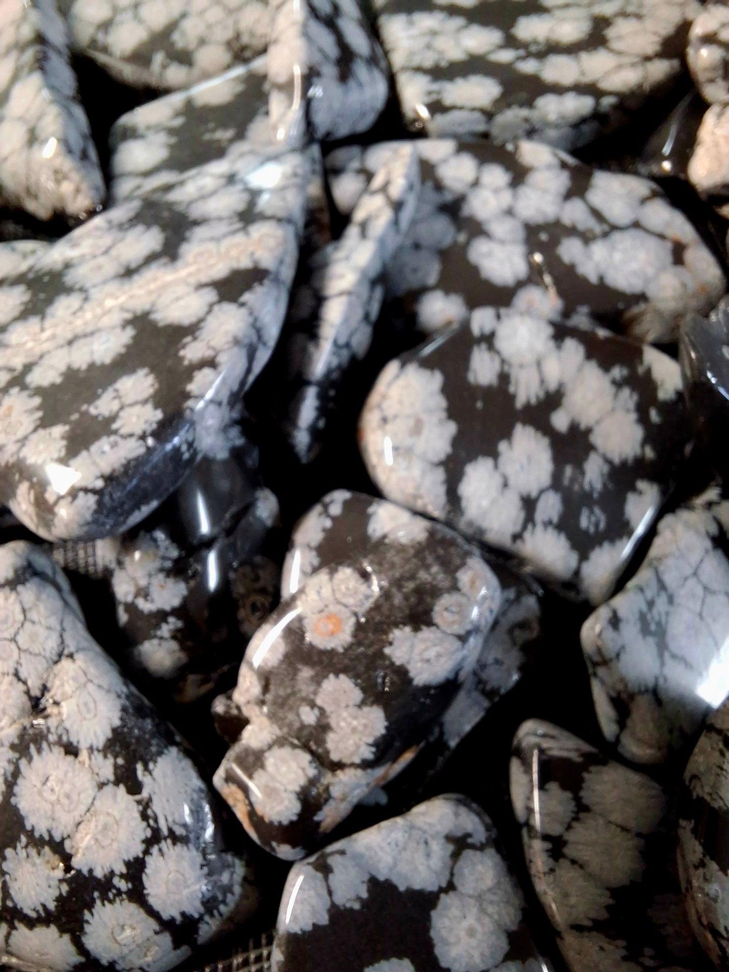 Snowflake Obsidian Polished Slabs