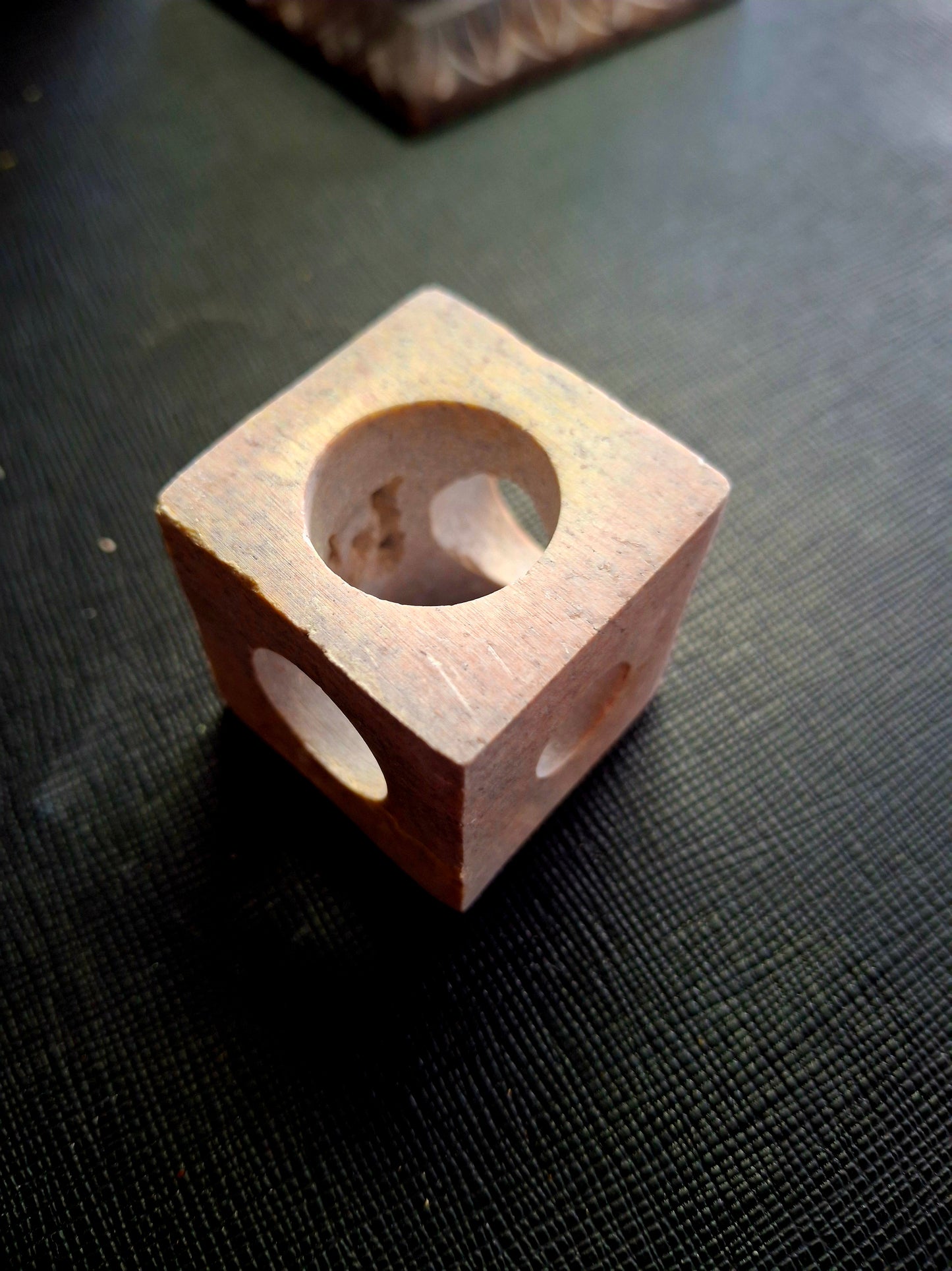 Stone Tower Burner Square 7 Chakra