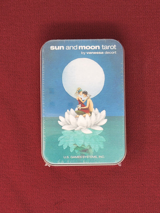 Sun and Moon Tarot in a Tin