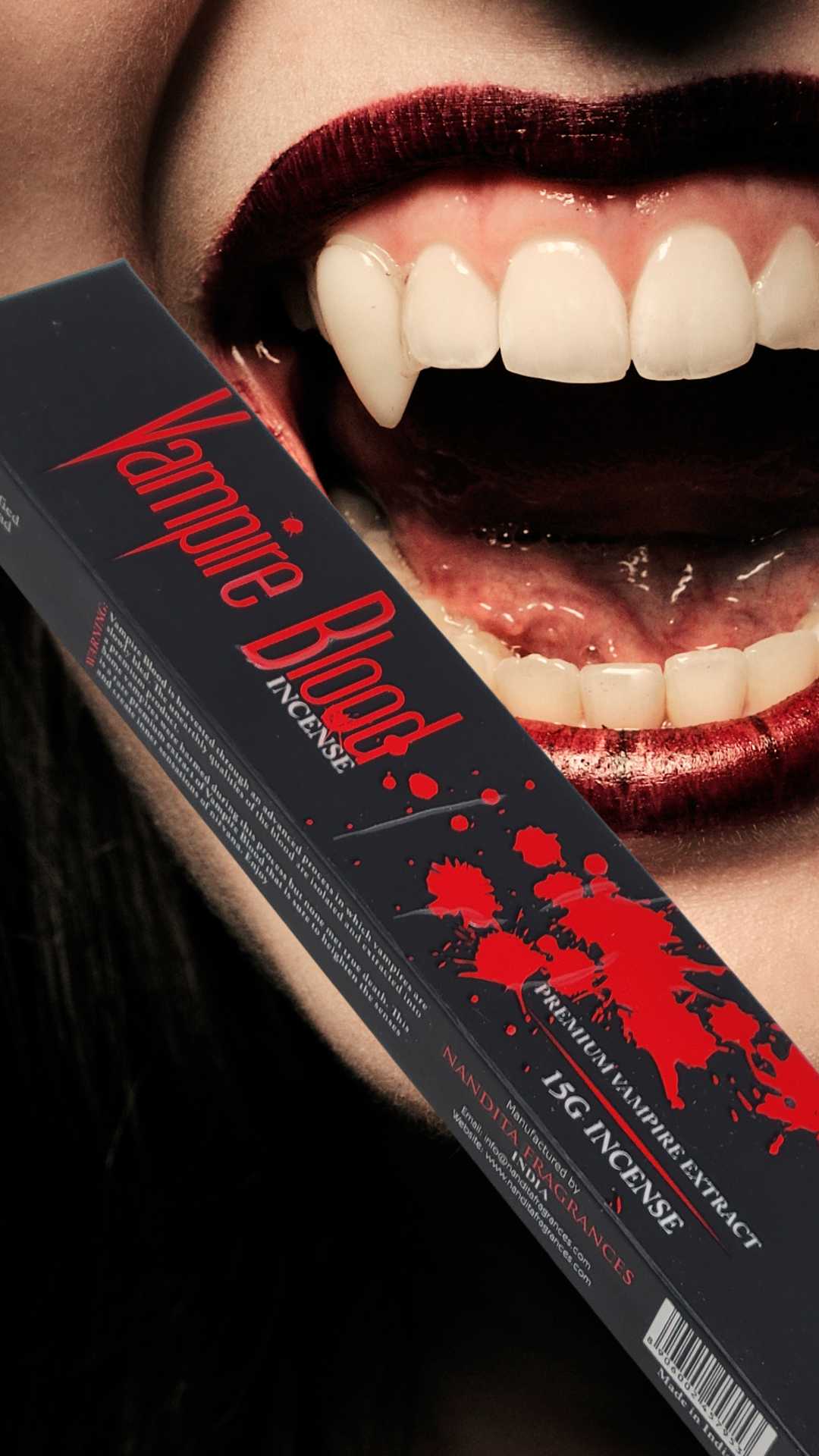 Vampire Blood Stick Incense (by Nandita