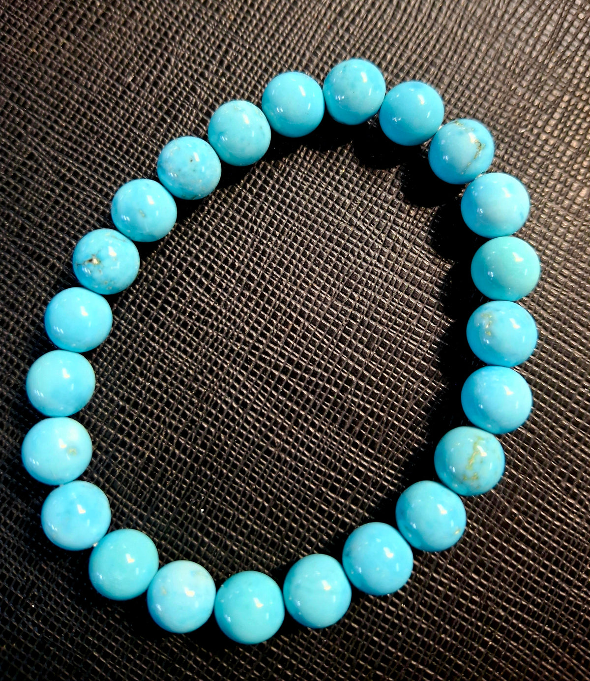 Energy Bead 8mm Dyed Turquoise Bracelet