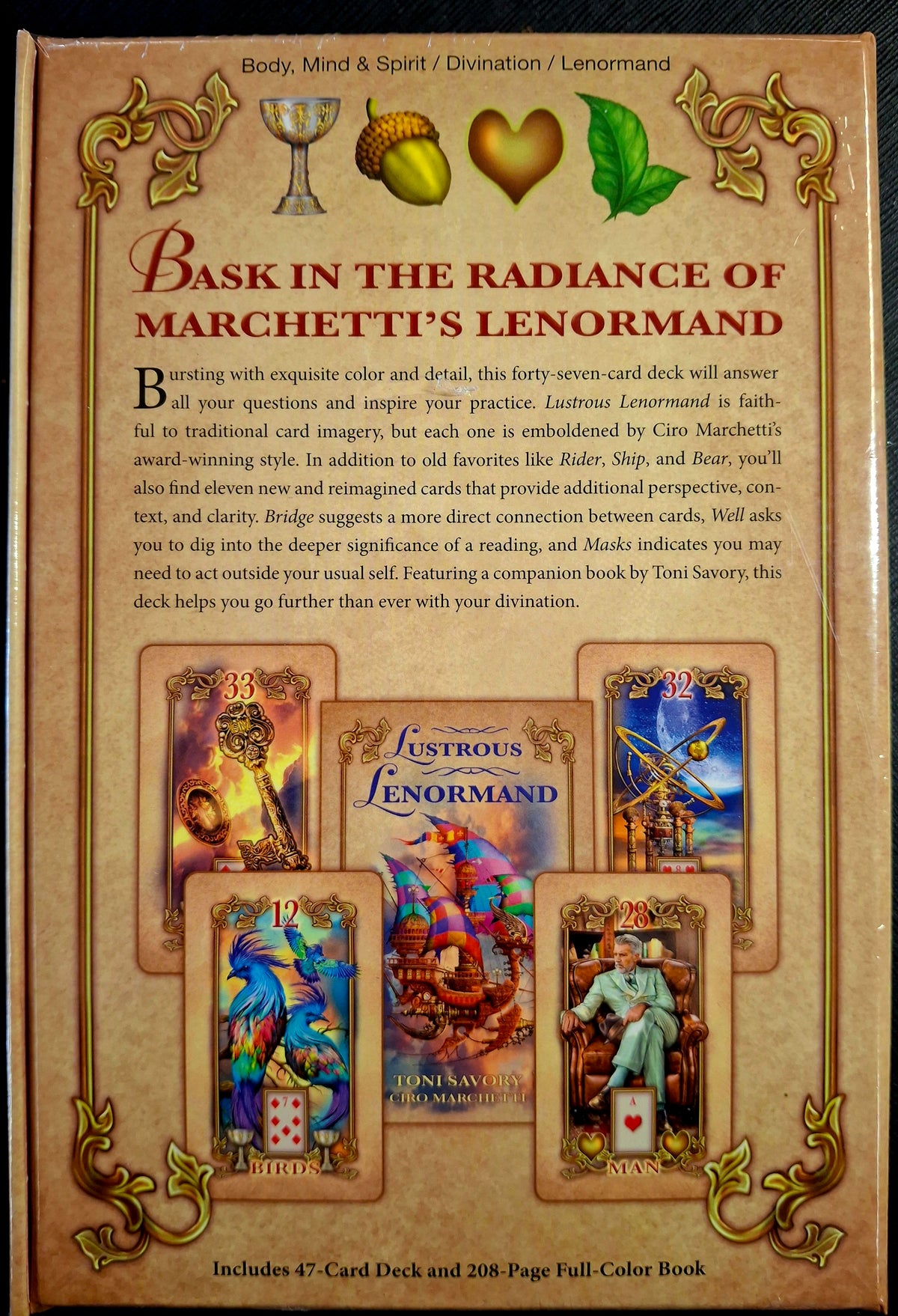 Lustrous Lenormand by Ciro Marchetti (Author