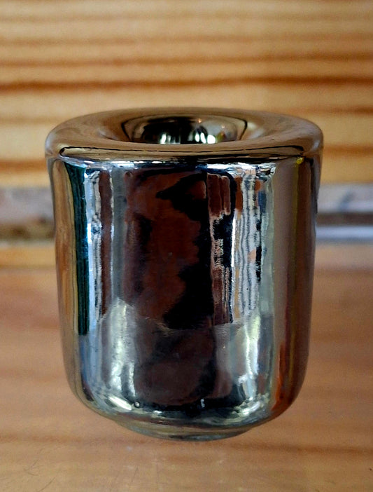 Chime Candle Holders Silver