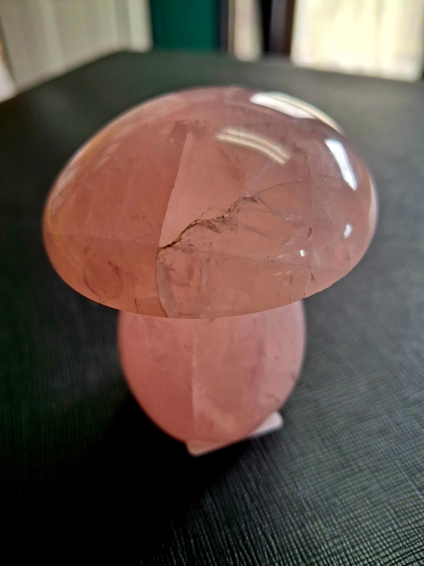 Rose Quartz Mushroom