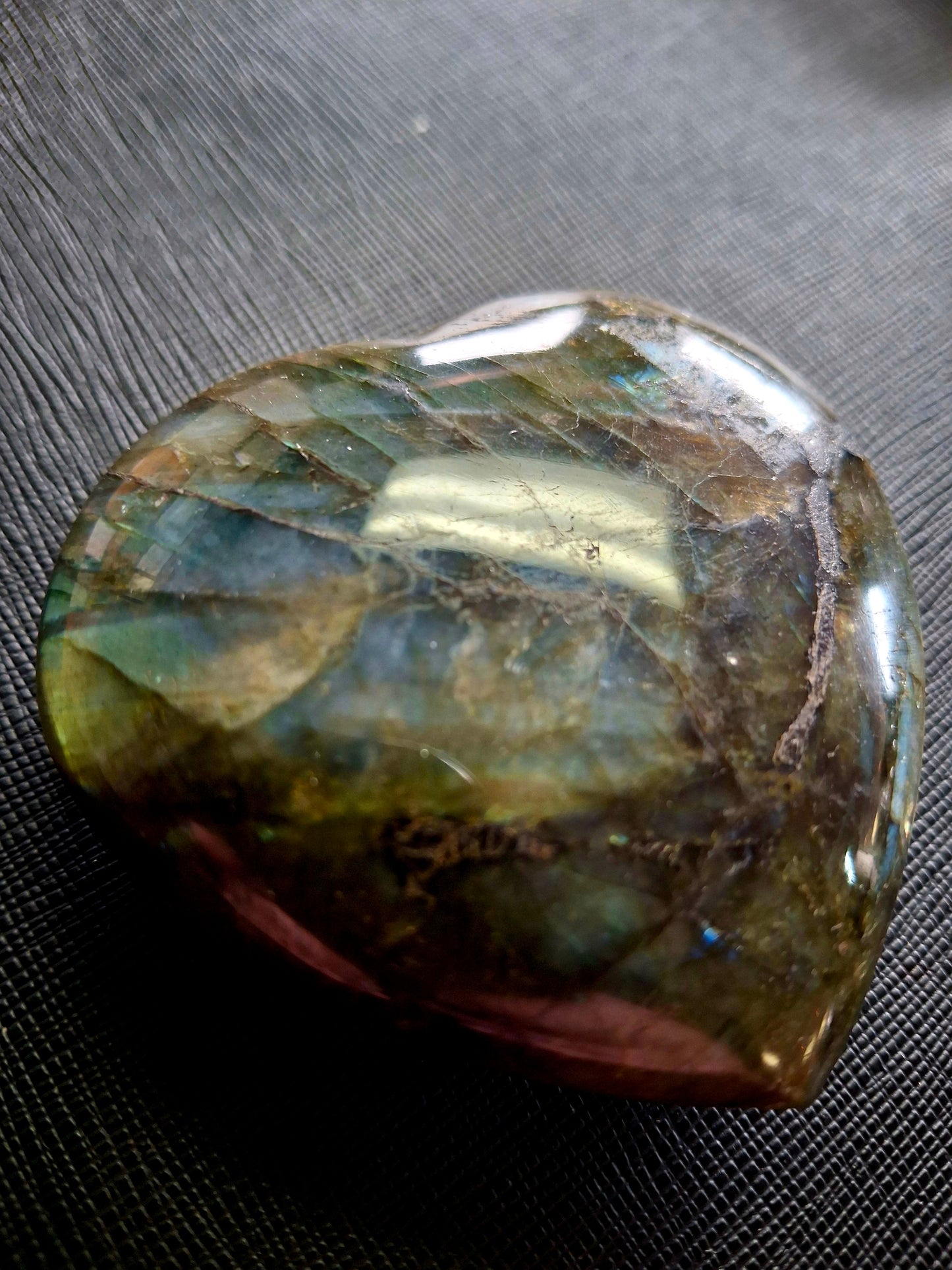 Labradorite Hearts