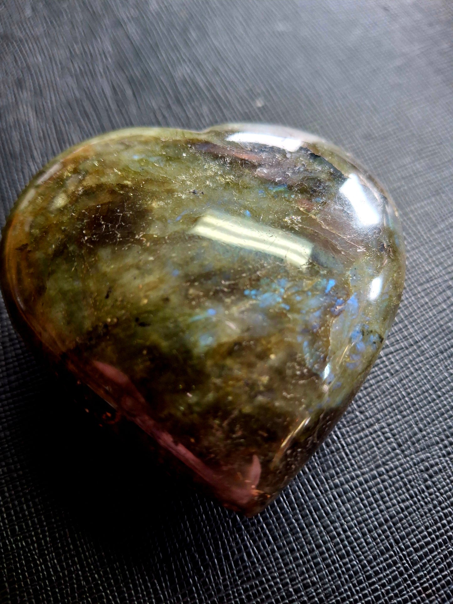 Labradorite Hearts