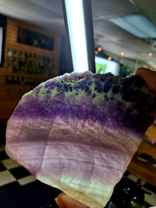Rainbow Fluorite Plate Specimen (India)