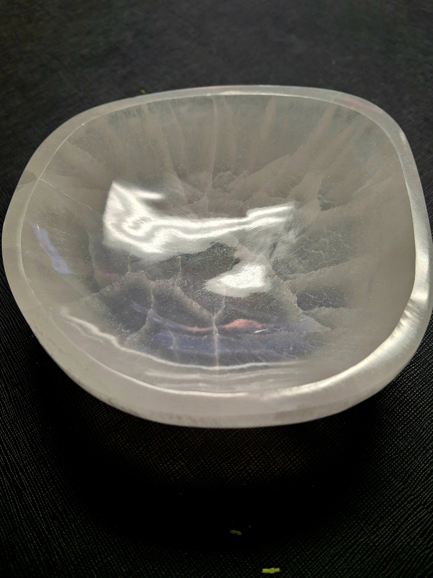 Natural Cut Selenite Altar Bowl 16cm-20cm (7-8")