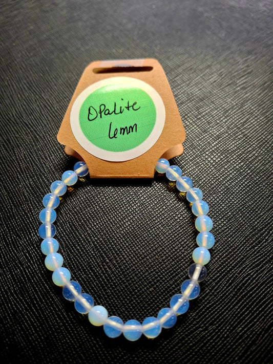 Energy Bead Bracelet 6mm Opalite