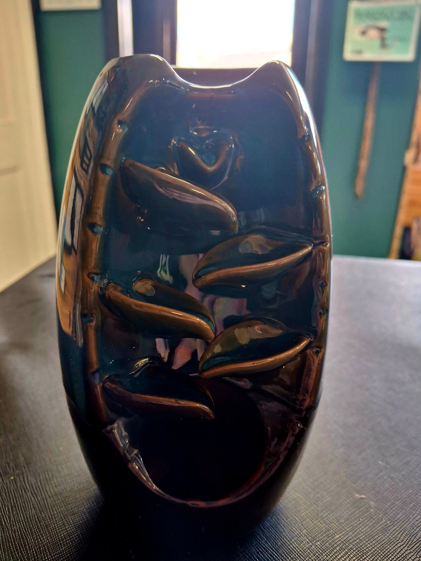 Waterfall Ceramic Backflow Cone Burner 7.5" H x 3.5"W