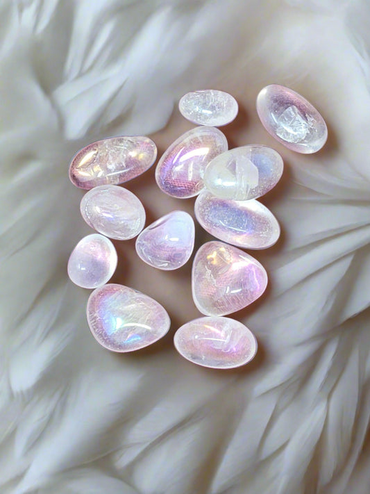 Angel Aura Quartz Tumbled