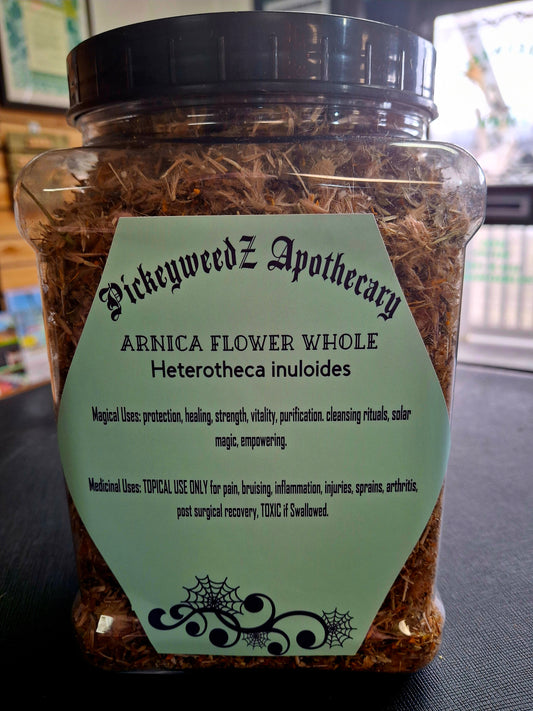 Arnica Flower Whole (Heterotheca inuloides)