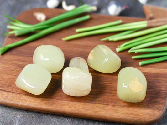 Banded Green Onyx Tumbled