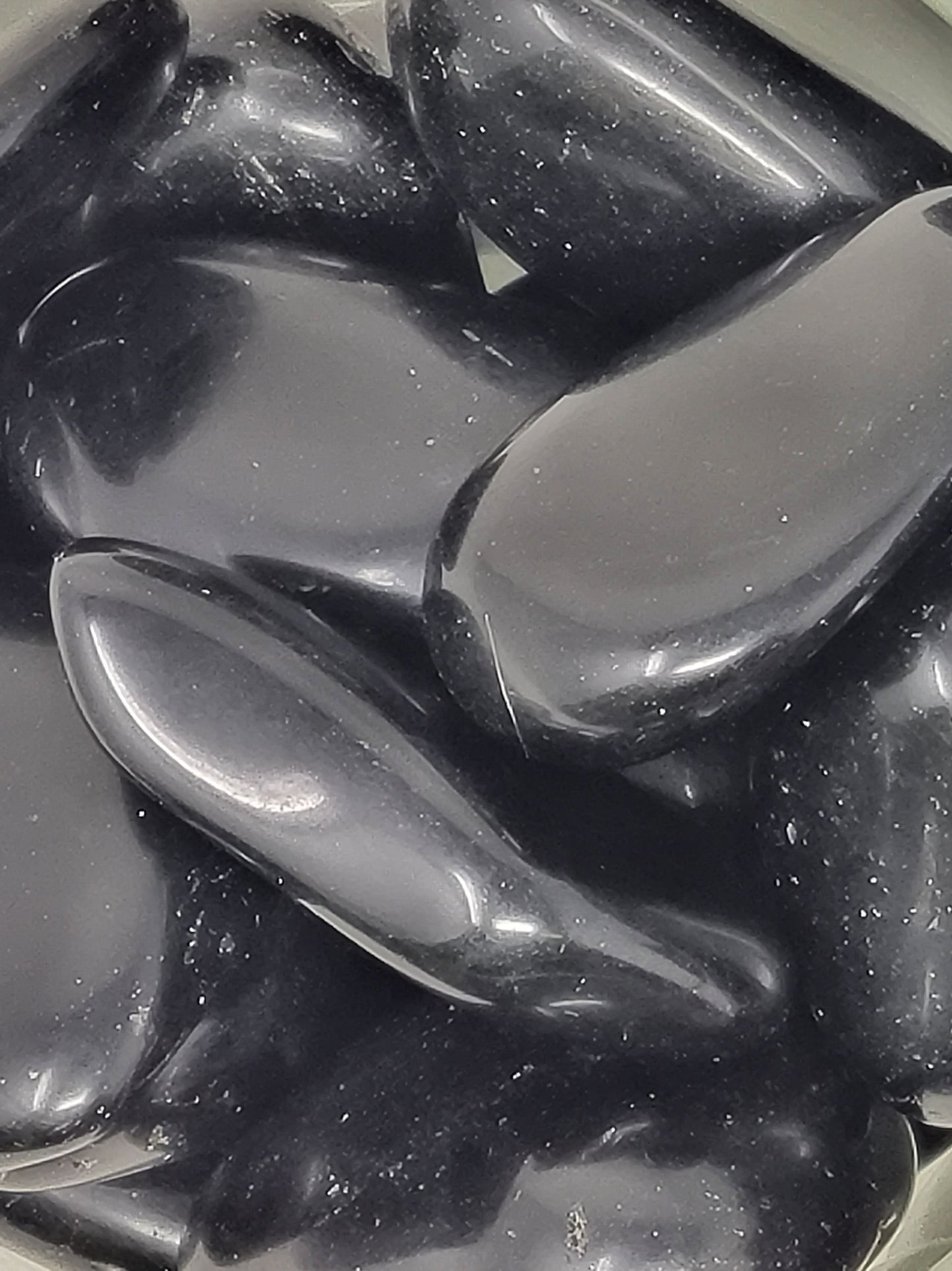 Black Obsidian EX Large Tumbled