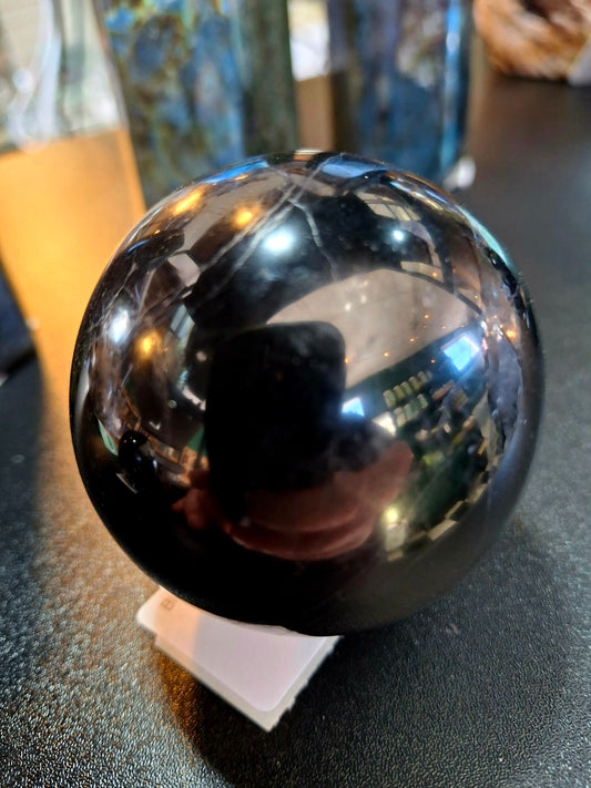 Black Tourmaline Sphere 2-3"