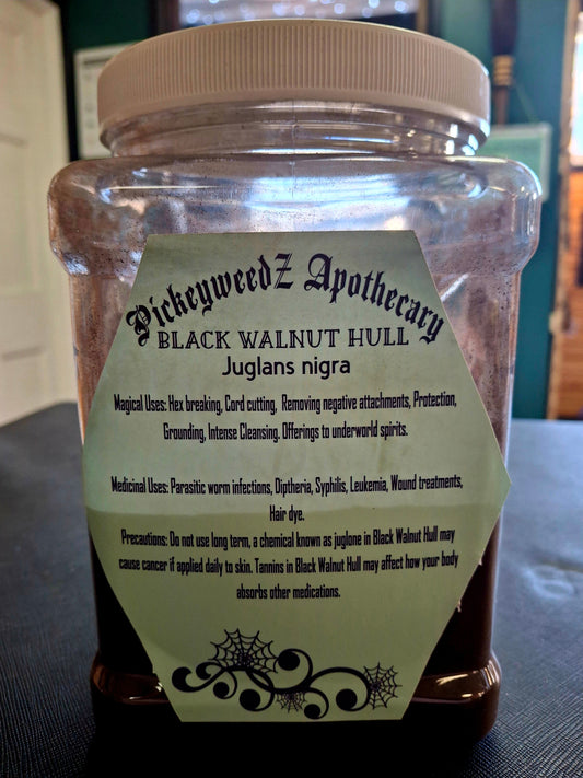 Black Walnut Hull (Juglans nigra)