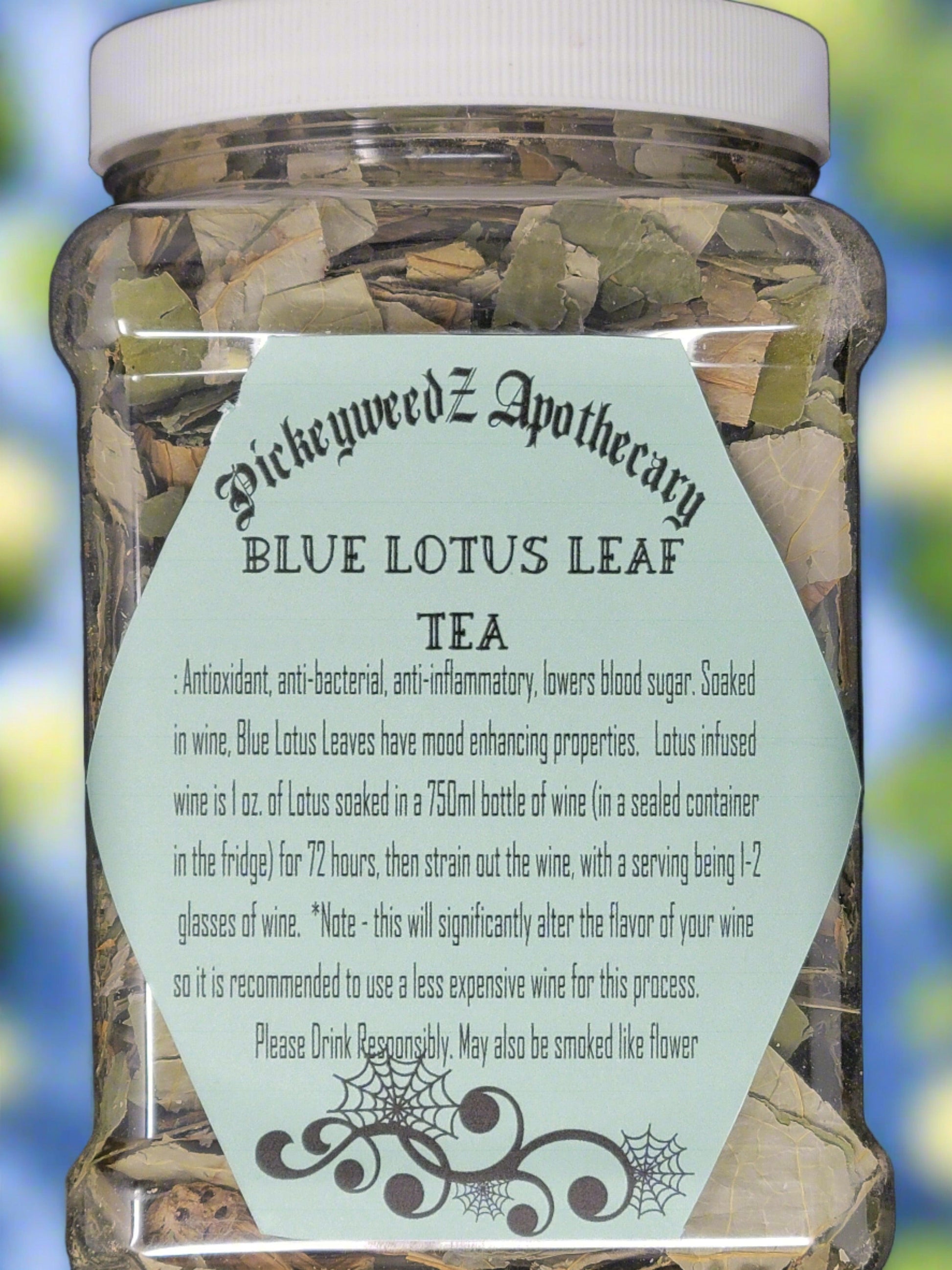 Blue Lotus Leaf