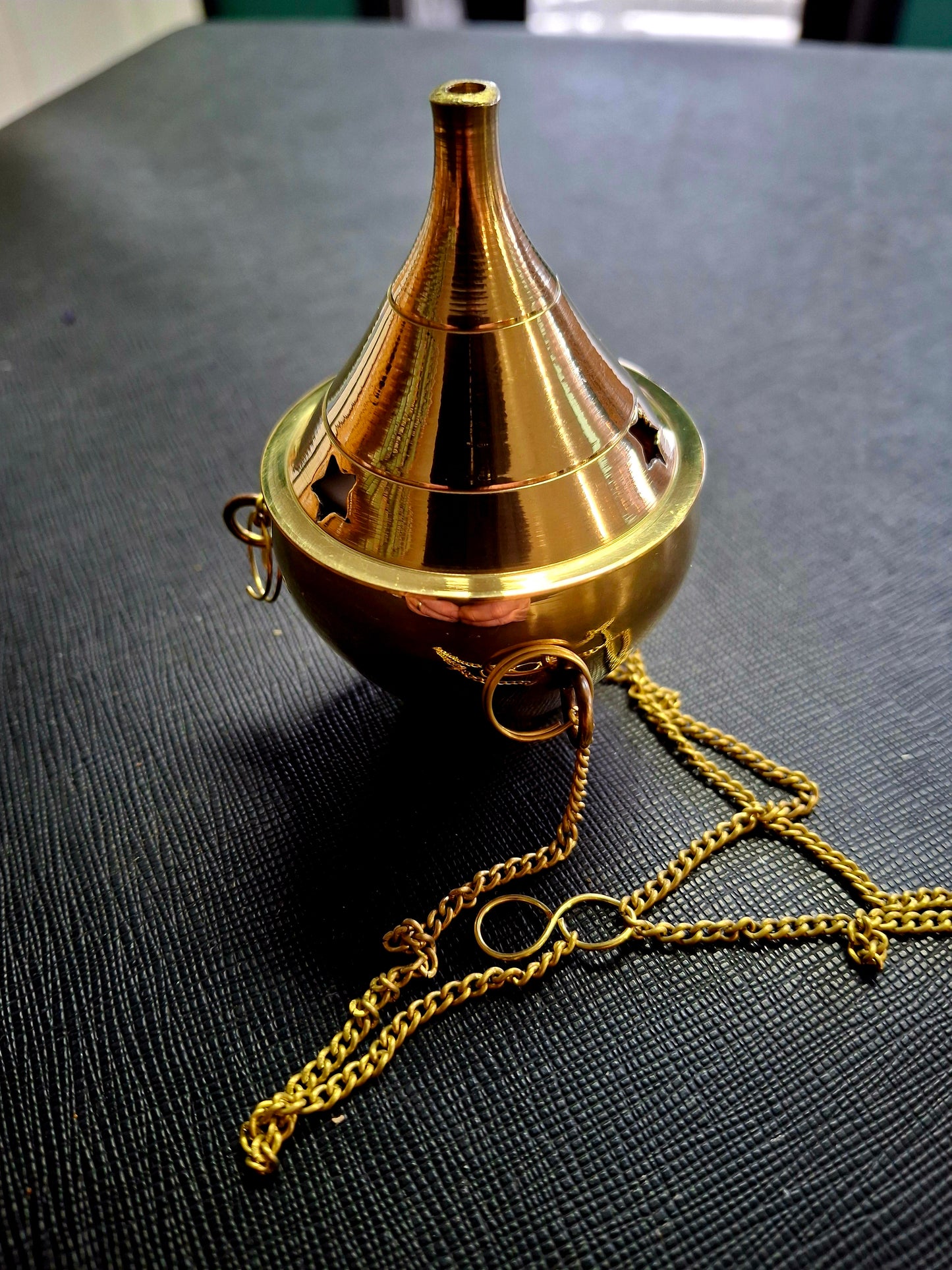 Brass Hanging Censer Burner (Small)
