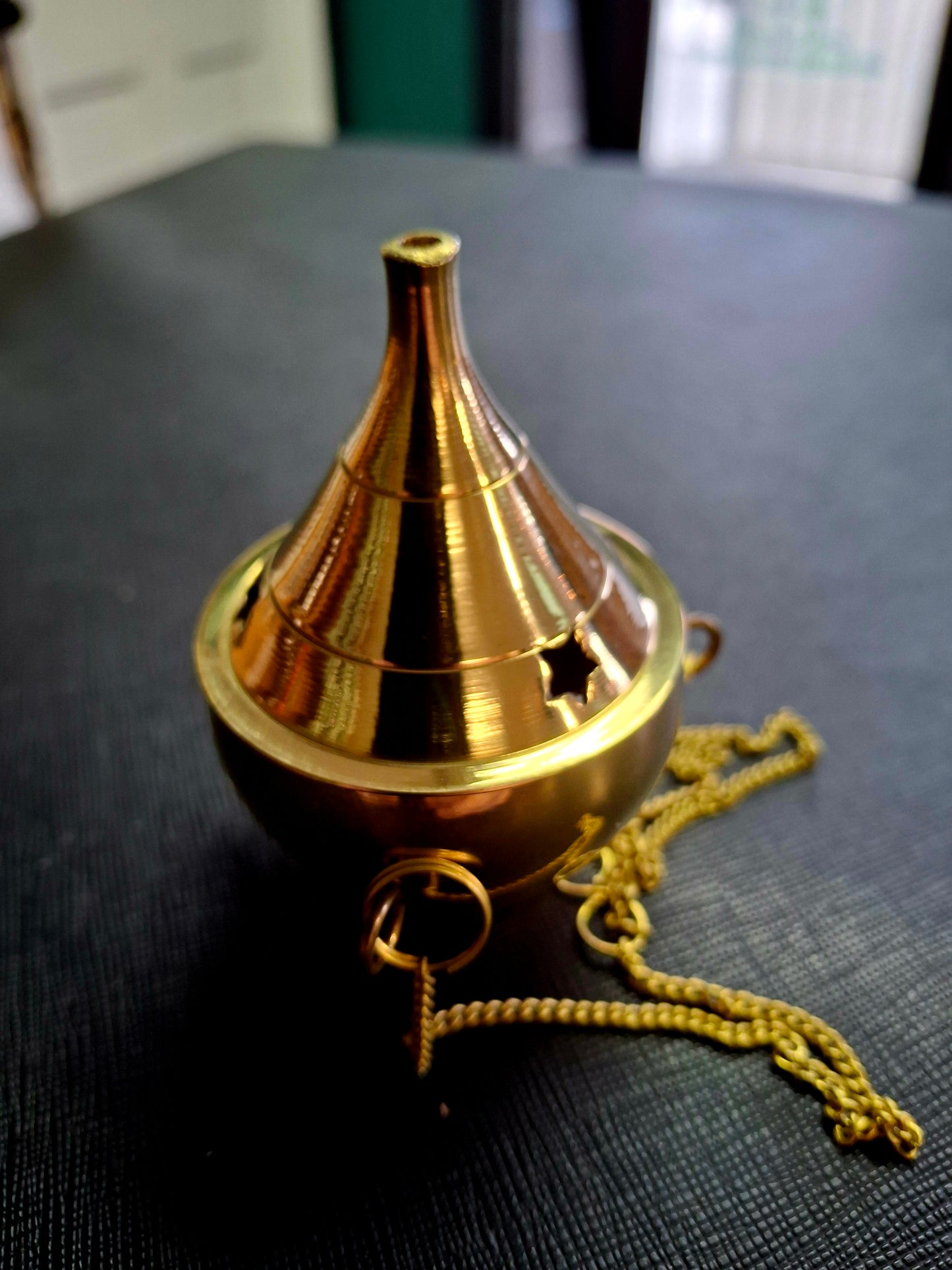 Brass Hanging Censer Burner (Small)