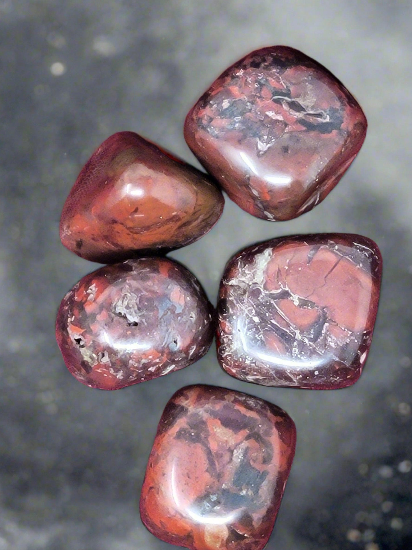 Brecciated Jasper Tumbled