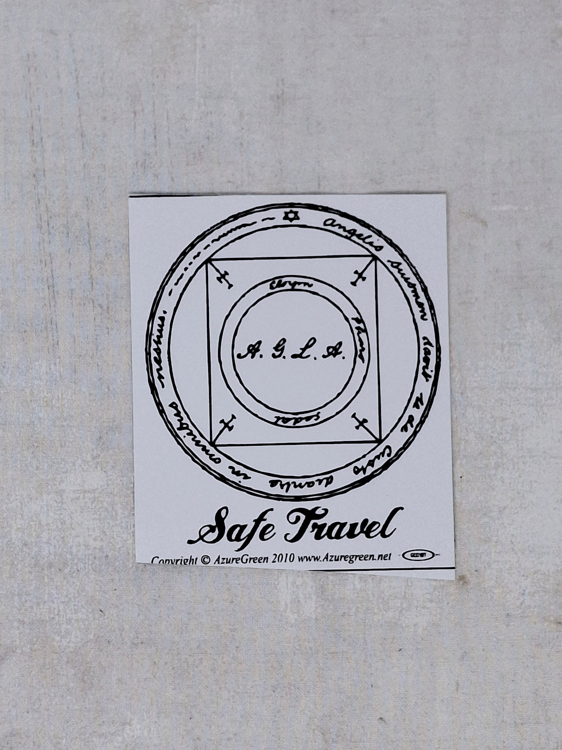 Bumper Sticker - Safe Travel