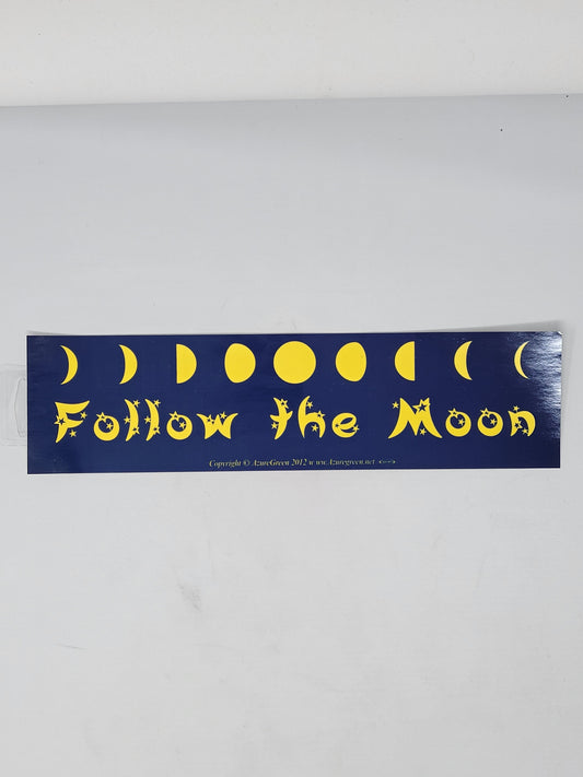 Bumper Stickers: Follow The moon