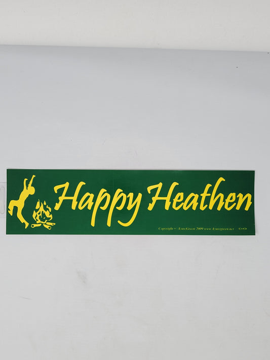 Bumper Stickers: Happy Heathens