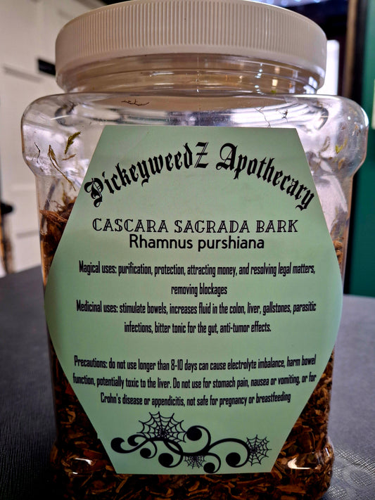 Cascara Sagrada (Rhamnus purshiana)
